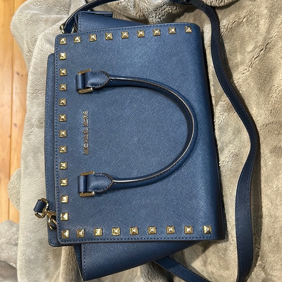 Michael Kors- Selma Stud Medium Satchel - Picture 1 of 5